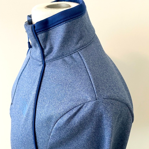 North Face blue 1/4 Zip Pullover Size M - Picture 4 of 7